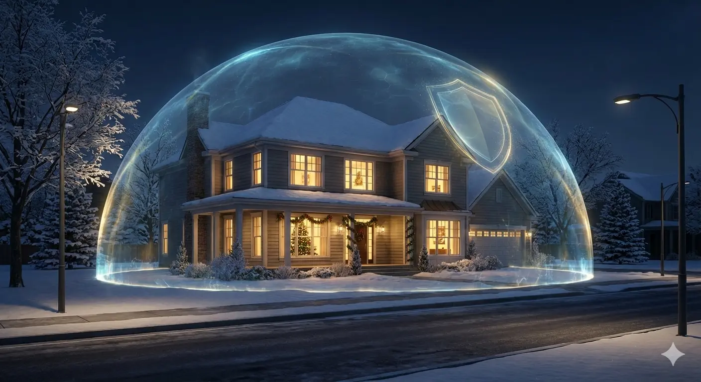 Empty House During the Holidays + Protection Layer