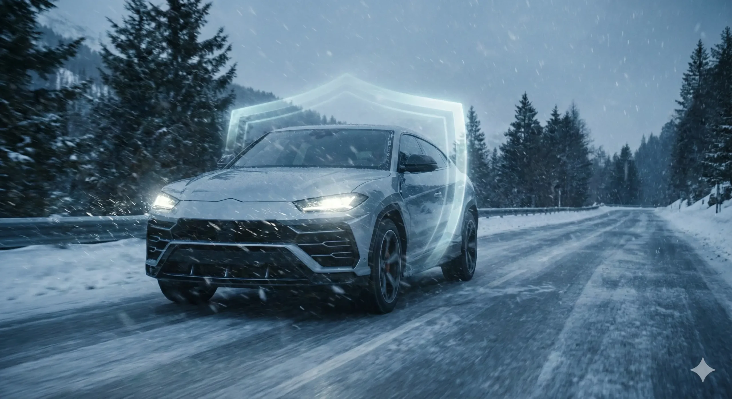 Winter Road Safety + Vehicle Protection Concept